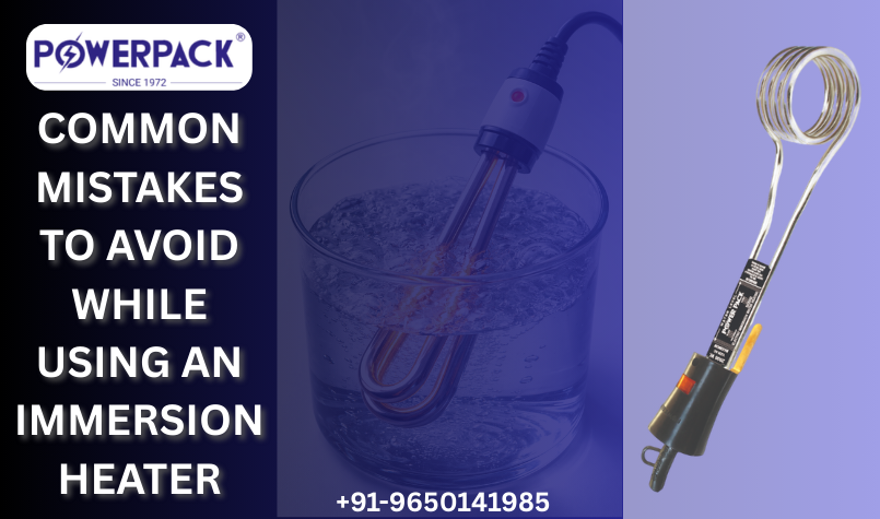 Common Mistakes to Avoid While Using an Immersion Heater